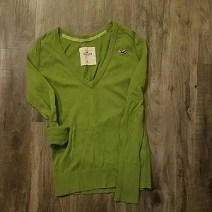 Hollister v neck sweater